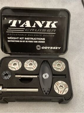 Odyssey Tank Cruiser Weight Kit - Black